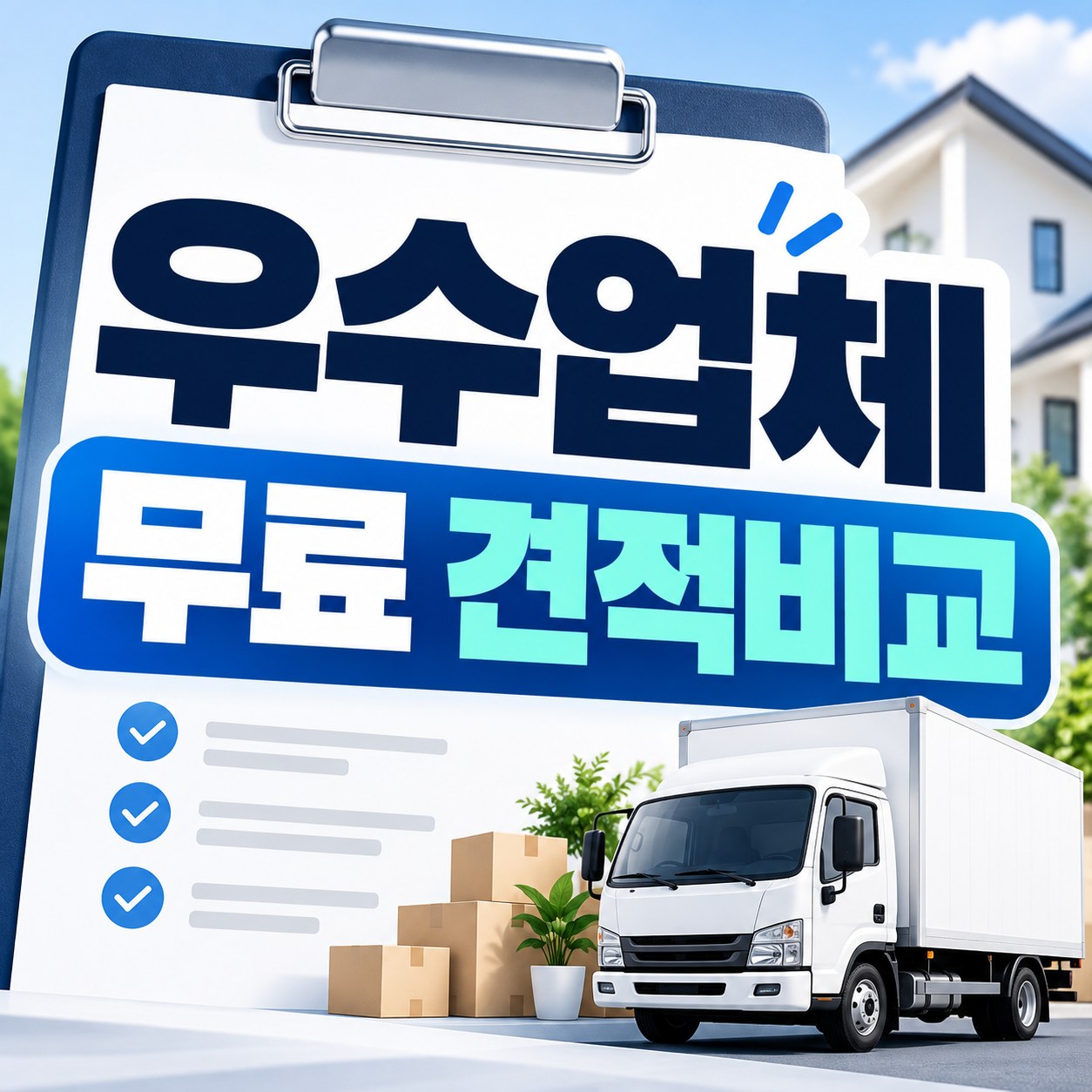 일산 포장이사 무료 견적비교 안내